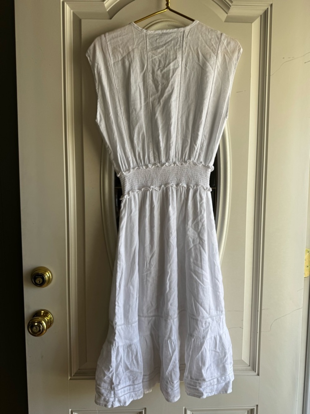 Rails Ashlyn Stripe Linen Blend Dress Size Small - Picture 6 of 6